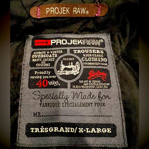 PROJEK RAW CUSTUM SUMMER & WINTER OVERCOAT (VINTAGE) 1-OF-A-KIND - Picture 10 of 15
